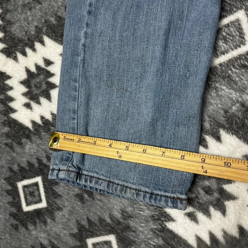 Levis 527 Slim Bootcut Jeans Mens 34x30 Blue Denim Pants Medium Wash